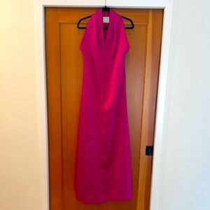 Forte Forte V-neck Satin Maxi Dress